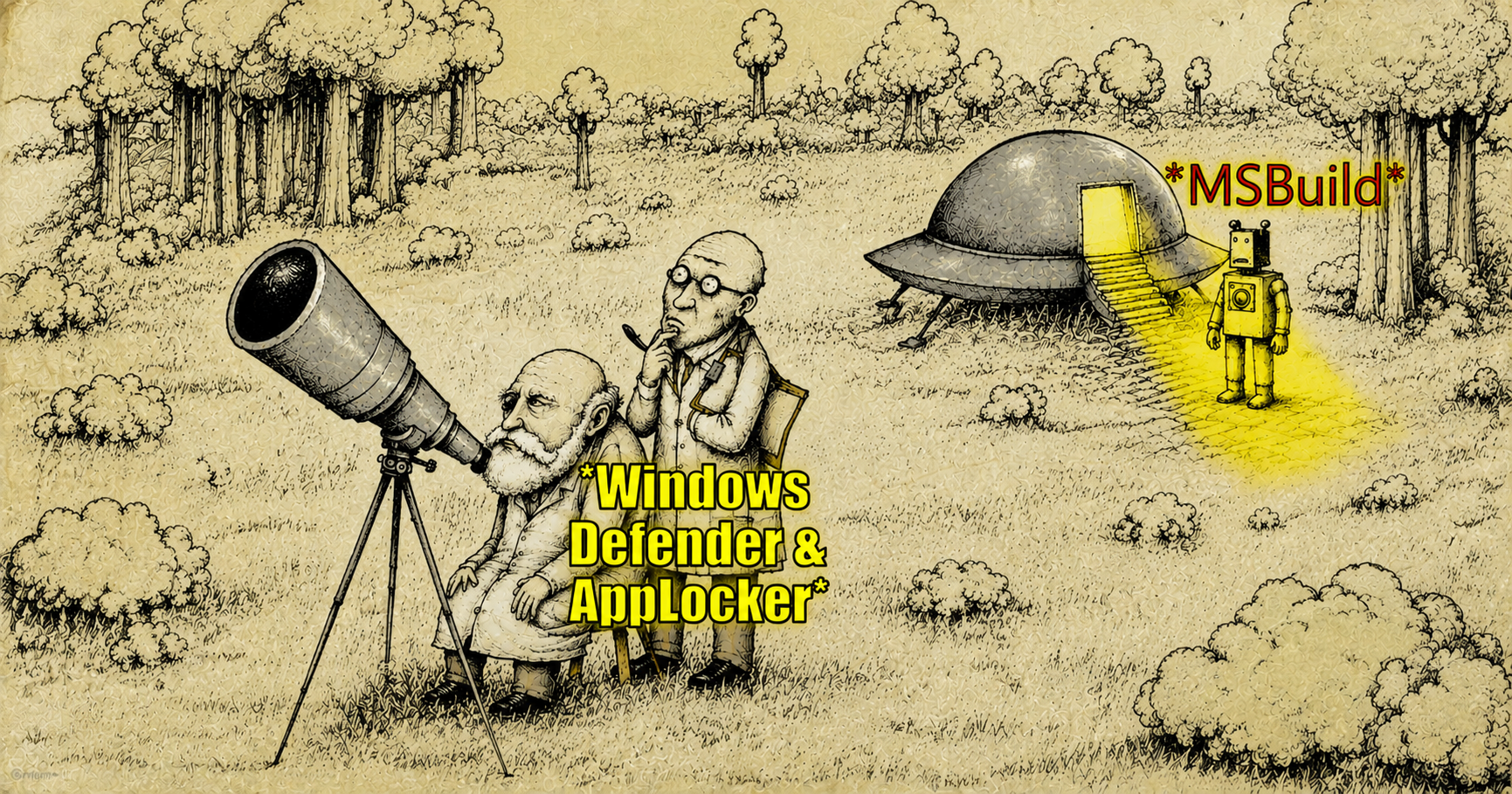 Your AV Won't Save You: MSBuild Bypasses Defender, AppLocker & Constrained Language Mode
